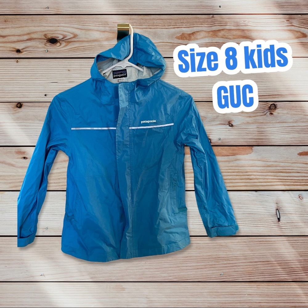 Patagonia Size 8 GUC rain spring jacket